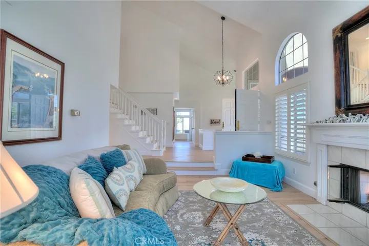 Step inside this spacious living room ideal for entertaining