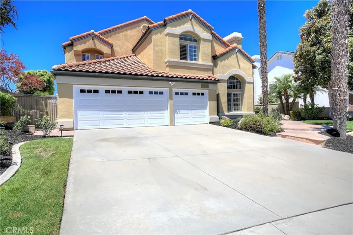 Three car garage on this beautiful 2 story home on large lot