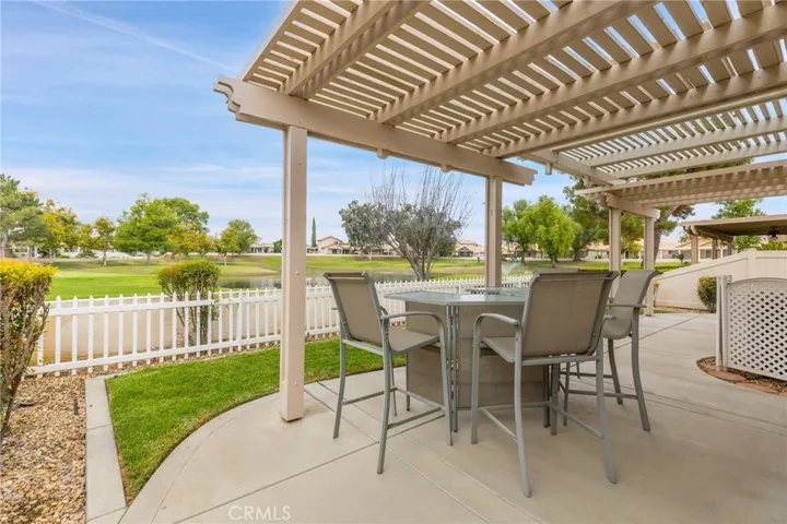 Patio area