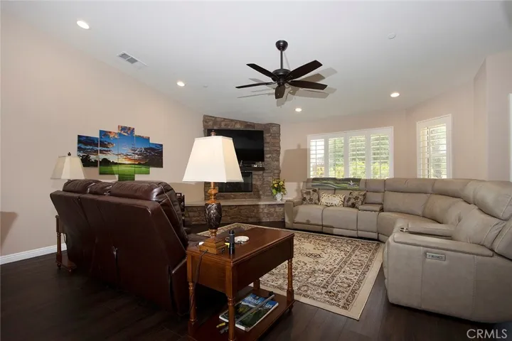 view of living area