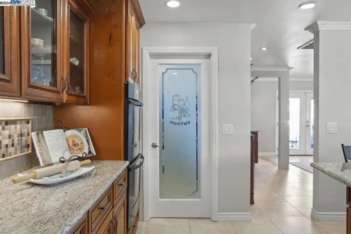 Perfectly Placed Walk-in Pantry