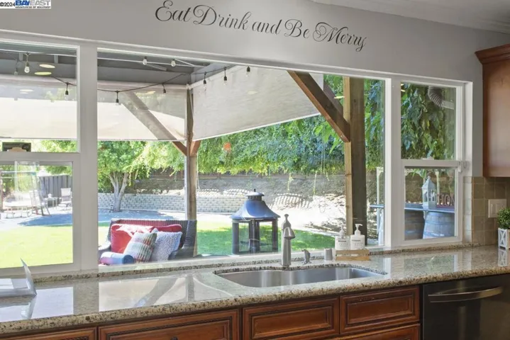 Gorgeous Backyard Views from your Kitchen