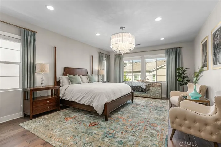 Beautiful, spacious master bedroom suite
