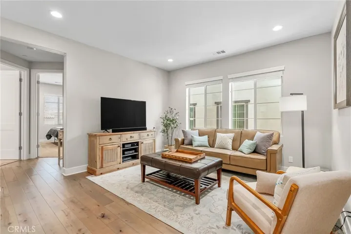 Upstairs den area is perfect for lounging or for a kids play area.