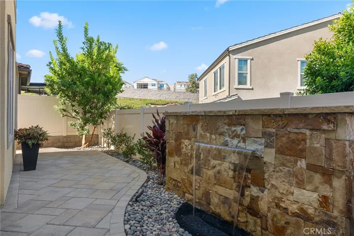 View of the wrap around yard.
