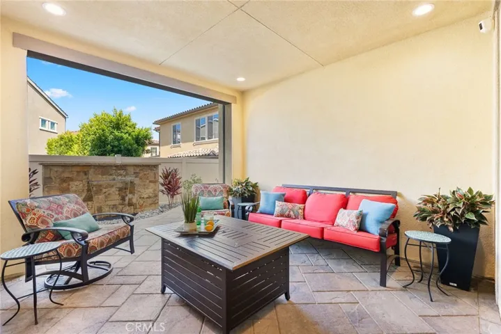 Entertain your friends and family in this beautiful outdoor area off of the living area.