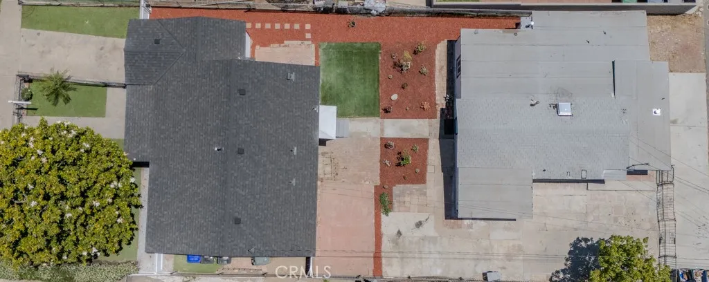 Drone View Over Property