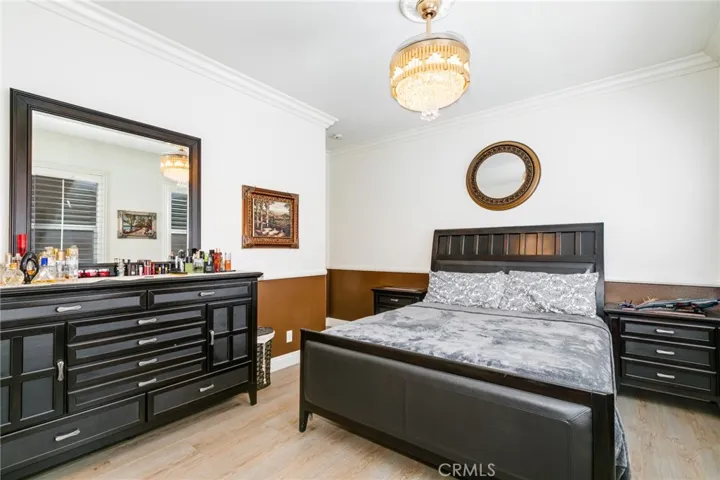 Luv flooring in downstairs bedroom