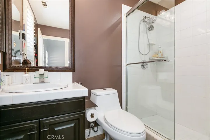 Downstair full bath attached with downstairs bedroom