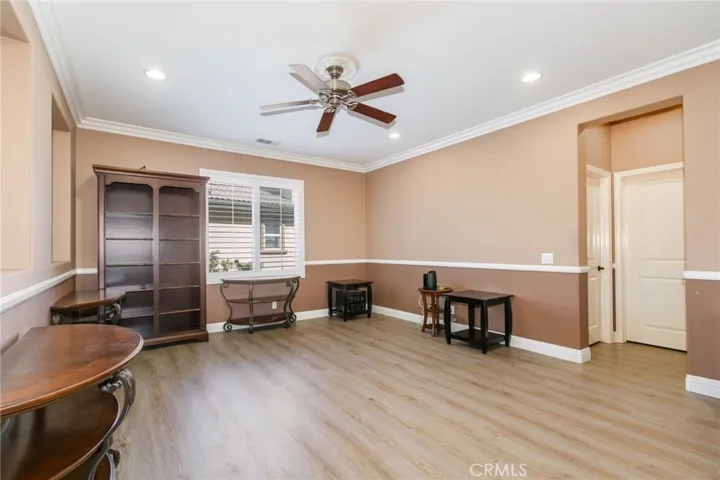 Hallway from loft area to bedrooms