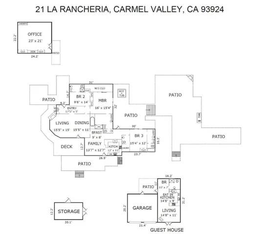 21 La Rancheria, Carmel Valley, California 93924