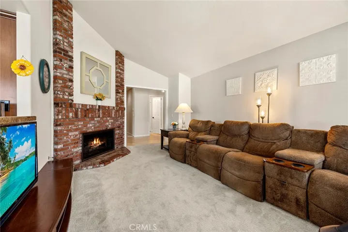 Whether binge-watching Netflix or hosting Super Bowl, this family room will accommodate your gatherings.
