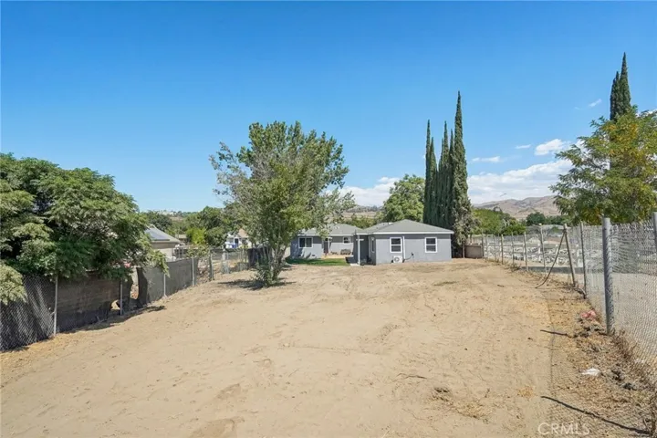 Rear view of property