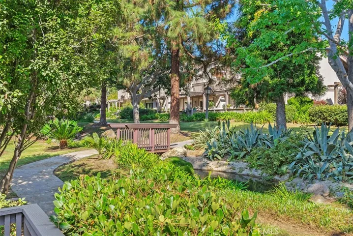 Park View From Large Ground Level Patio.