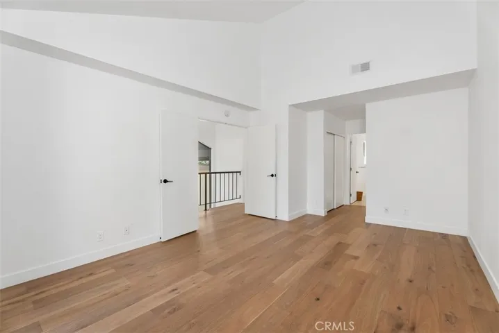 Master Bedroom Double Door Entry.