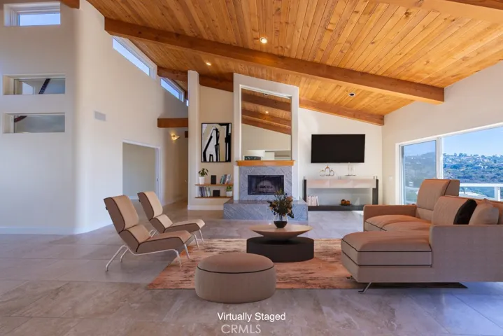 Living Room - Virtually Staged