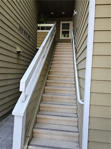 Located on the second story.