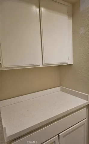 Hallway linen storage.