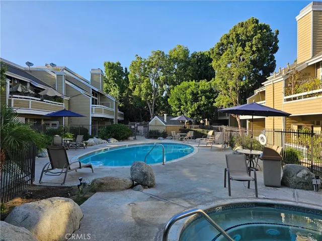 Refreshing community pool; two pools are located in the community.
