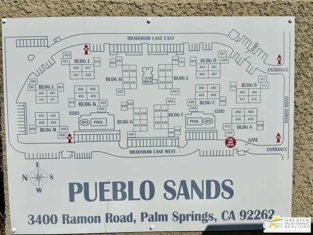 Map of subdivision