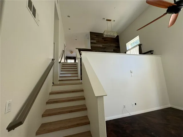 Stairs to upper level