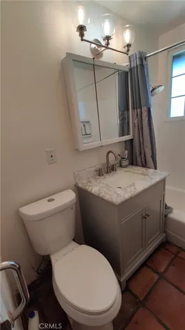 BATHROOM #1 - FULL BATH WITH TUB AND SHOWER.
