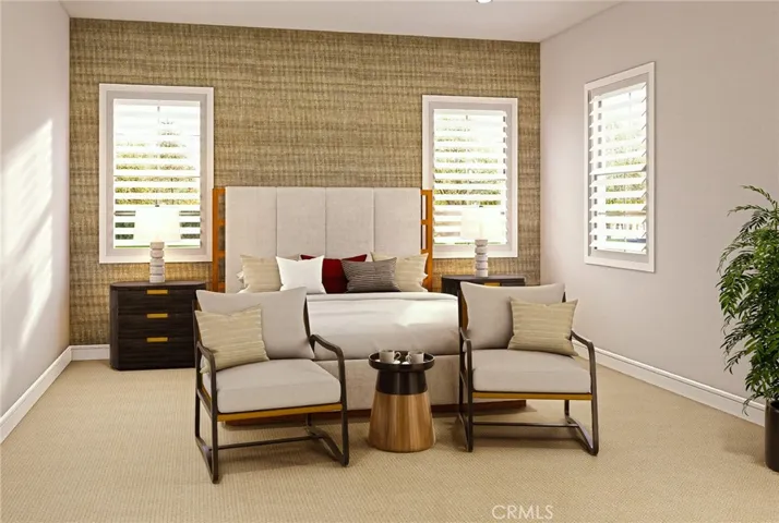 Master bedroom Rendering