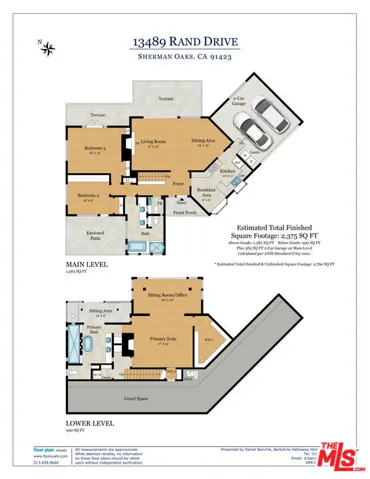 13489 Rand Drive, Sherman Oaks, California 91423