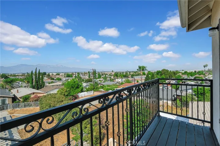 primary bedroom balcony