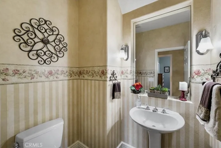 Main level guest bathroom