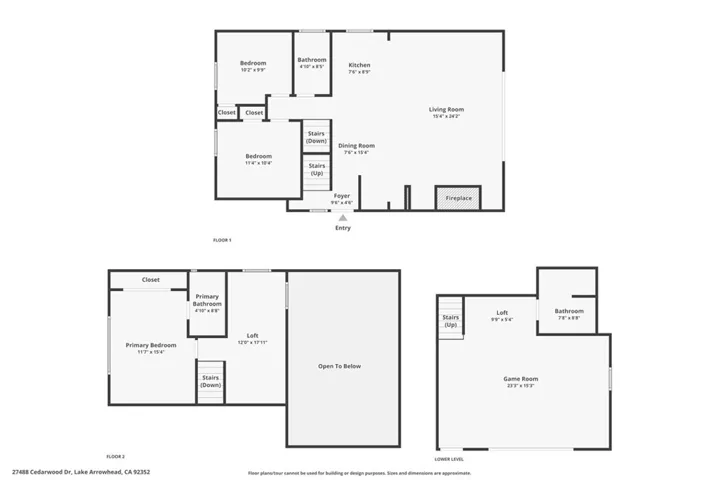 27488 Cedarwood Court, Lake Arrowhead, California 92352