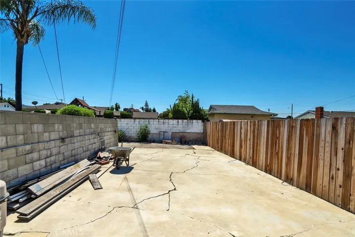 A part of back yard - view 1