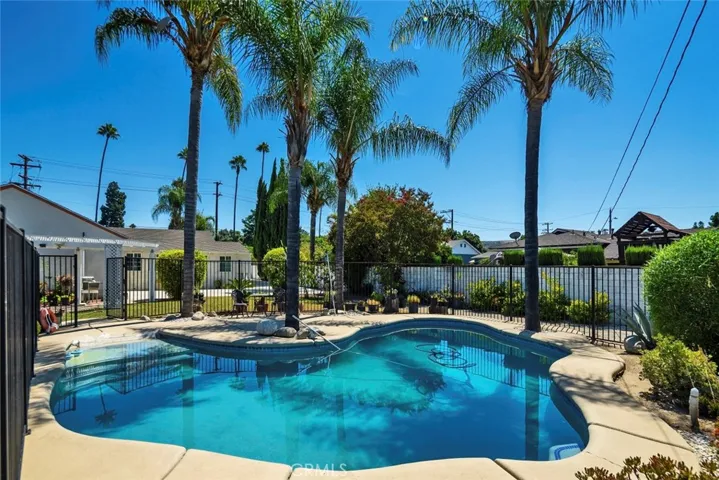 A part of back yard with pool - view 14