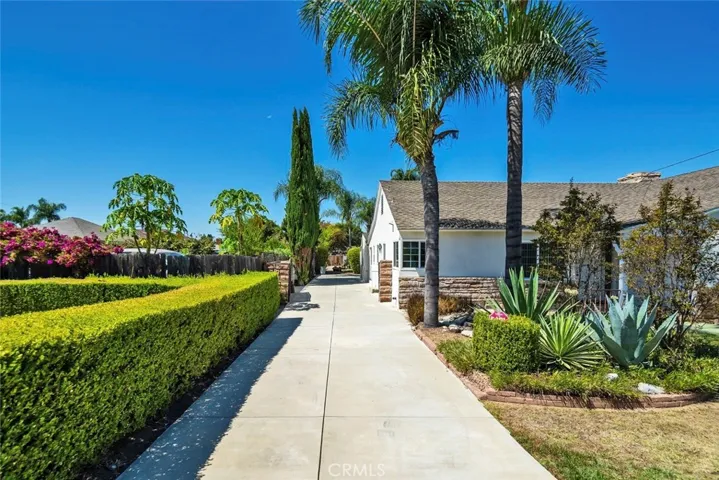Large driveway - view 1
