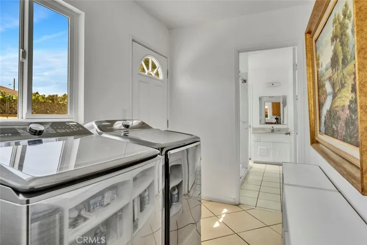 Laundry area