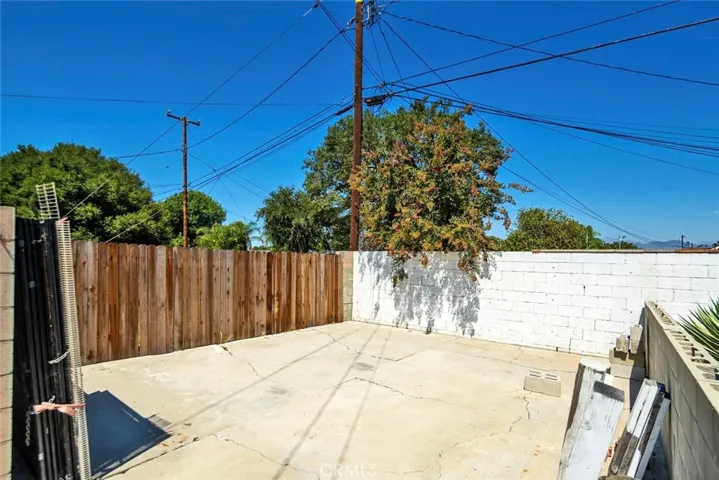 A part of back yard - view 3