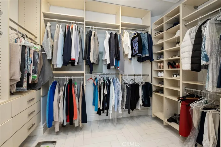 Master closet