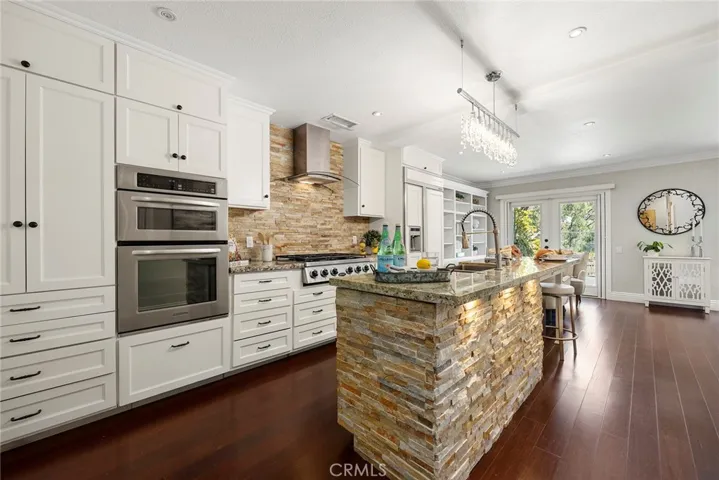 Kitchen with Stunning Elements & Endless Custom Storage.