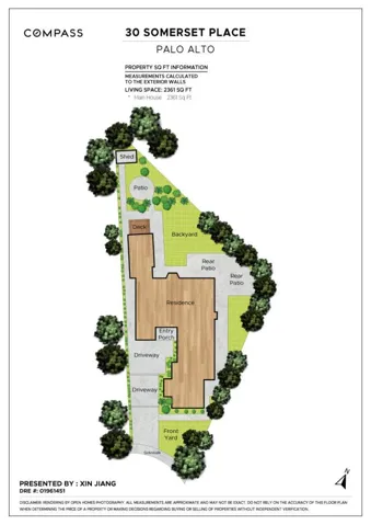 30 Somerset Place, Palo Alto, California 94301