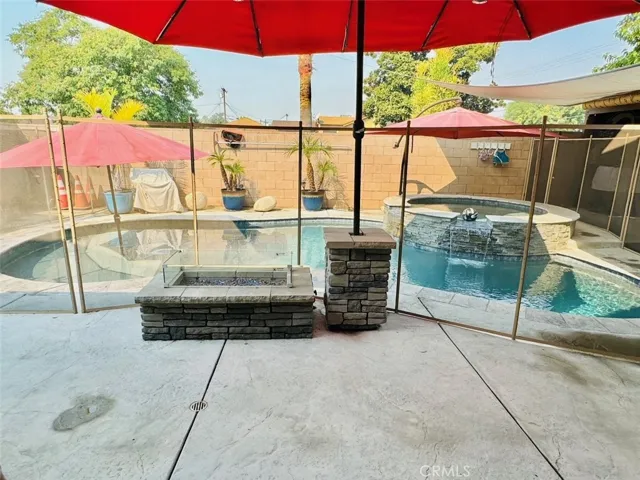 Pool and spa