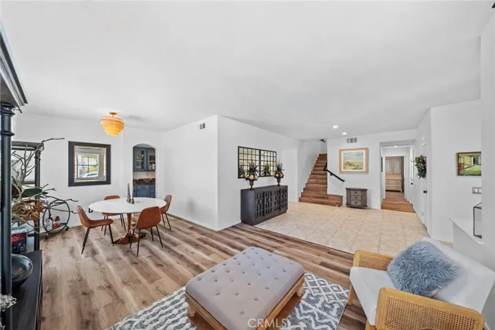 Again, a nice open concept with LR, DR, and entry
