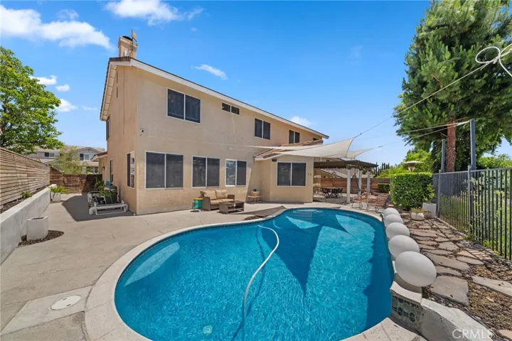 In-ground gunite pool