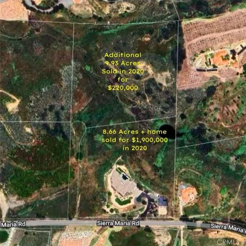Overhead of Both Parcels