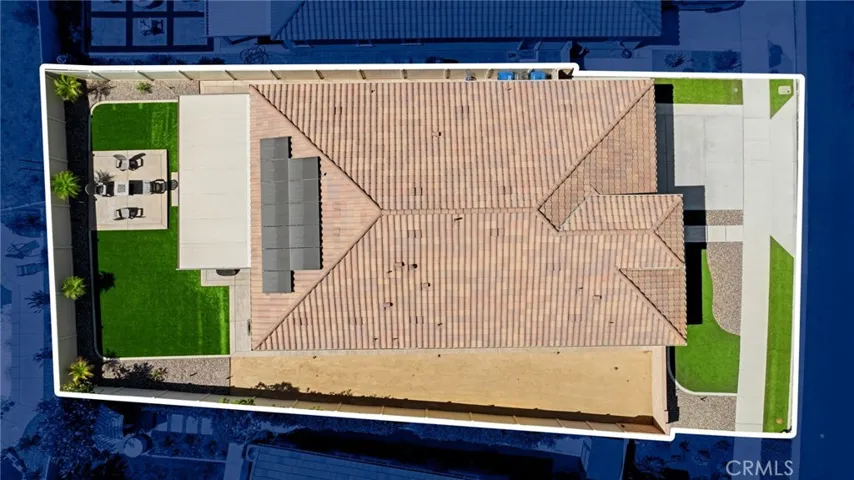 Photo has been virtually enhanced - property lines are not exact