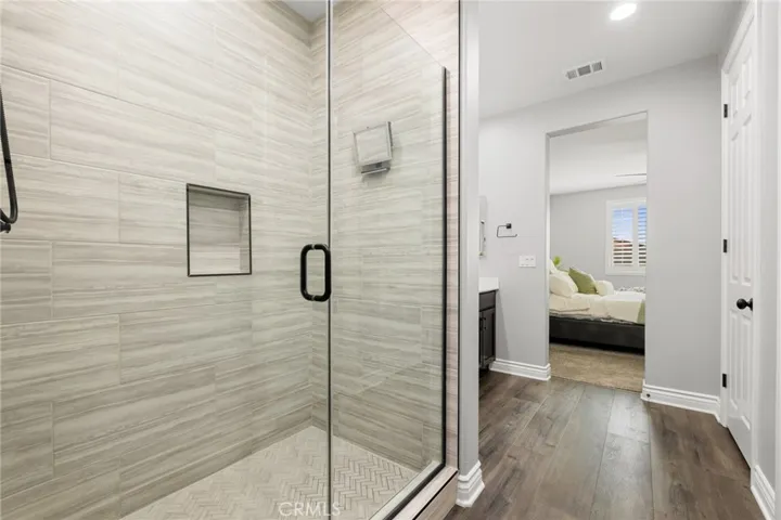 Master bathroom super shower