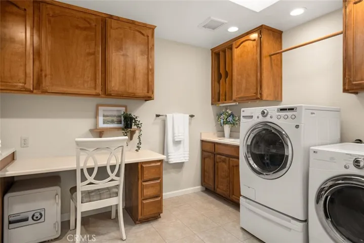 Laundry room, craft room, storage!