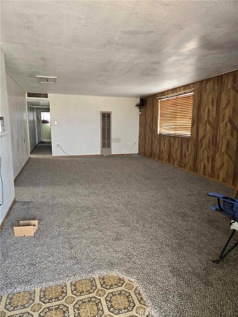 Living room of front house.