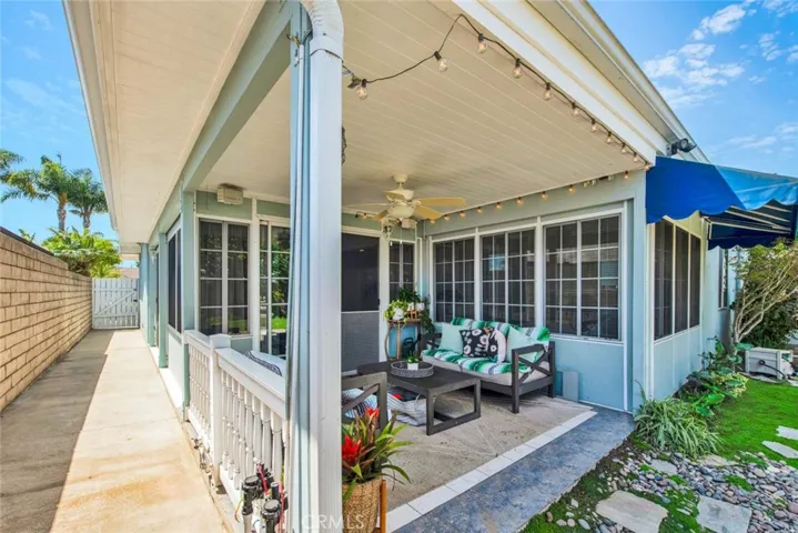 Wonderful Covered Patio in Backyard