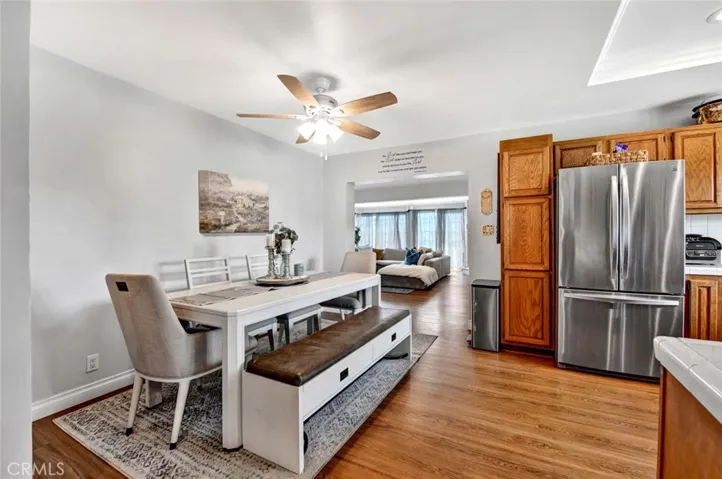 Large Dining Room Open to Kitchen