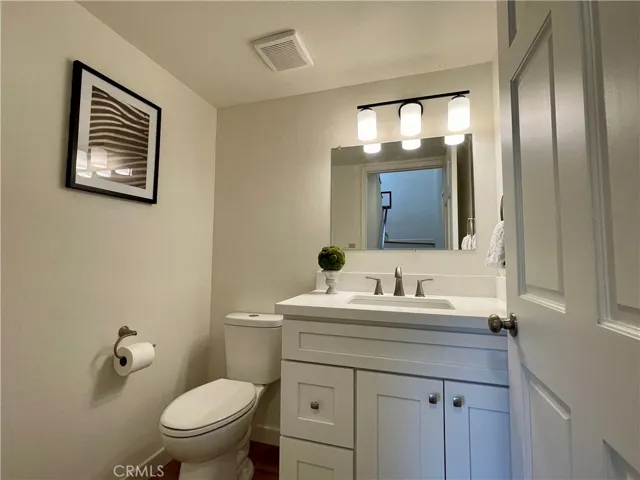 Main floor powder room
